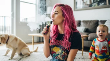 Is Vaping Indoors Safe for Pets and Family?